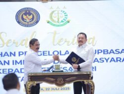 Kejaksaan RI Resmi Lanjutkan Tahap II Pengalihan Pengelolaan Rupbasan dari Kemenkumham.