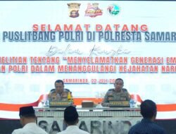 Puslitbang Polri Lakukan Penelitian Strategis di Polresta Samarinda, Fokus Tangkal Kejahatan Narkoba Demi Selamatkan Generasi Emas.