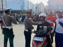Perkuat campaign #Cari_aman, Astra Motor Kaltim 2 Gandeng Satlantas Polresta Samarinda dan Komunitas dalam OPS Patuh Mahakam 2025.