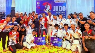 Tim Judo Polda Kaltim Raih Juara Umum 3 di Kapolri Cup 2025, Sumbang 4 Medali untuk Bhayangkara.