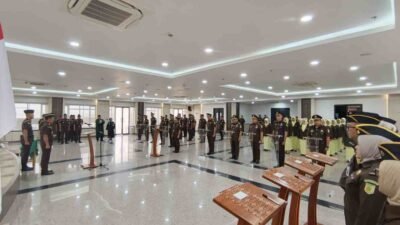 Kejati Kaltim Lantik Pejabat Eselon II dan III, Dorong Akselerasi Kinerja dan Penegakan Hukum yang Berintegritas.