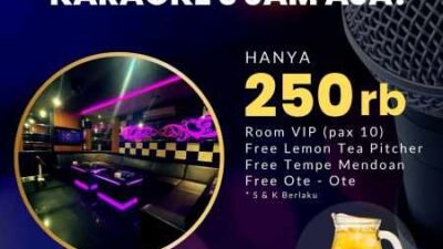 QQ KTV Siradj Salman Tawarkan Paket Karaoke Siang “PASS” Hanya Rp250 Ribu, Sudah Termasuk Snack dan Minuman Gratis.