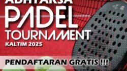Rayakan Hari Bhakti Adhyaksa Ke-65 dan HUT Kejaksaan RI Ke-80, Kejari Samarinda Resmi Buka Pendaftaran Turnamen Adhyaksa Padel Kaltim 2025, Gratis!.