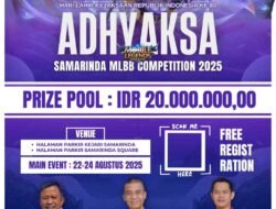 Peringati Hari Bhakti Adhyaksa ke-65 dan HUT Kejaksaan RI Ke-80, Kejari Samarinda Gelar Turnamen Esports MLBB Adhyaksa 2025, Total Hadiah Rp 20 Juta.