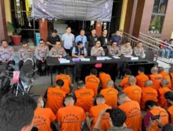 Polresta Samarinda Ungkap 17 Kasus Curanmor Selama Juli, 14 Motor Berhasil Disita.