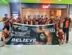 Jelang 17 Agustus, Pengurus MPW & PW KOTI Mahatidana Pemuda Pancasila Kaltim Hadiri Nobar Film Believe Korem 091/Aji Suryanata Kesuma.