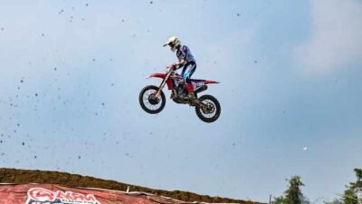 Crosser Astra Honda Kembali Melesat Bawa CRF Raih ‘Back To Back’ Podium di Kejurnas Motocross.