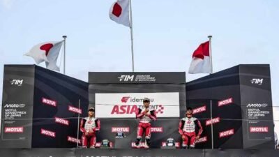 Tembus Top 3 Klasemen, Pebalap Astra Honda Tampil Kencang di IATC Motegi
