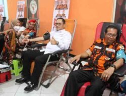 Rayakan HUT ke-66, MPW Pemuda Pancasila Kaltim Bersama PW KOTI Mahatidana Pemuda Pancasila Kaltim Tebar Kepedulian Lewat Donor Darah dan Santunan Anak Panti.