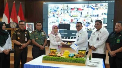 Tasyakuran HUT Perdana Kemenimipas, Kanwil Imigrasi Kaltim Tegaskan Penguatan Layanan dan Sinergi.