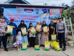 Gerakan Pangan Murah Sasar Warga Palaran, Polresta Samarinda Ringankan Beban Ekonomi.