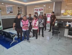 Tiga Tersangka Kasus Hibah KONI Resmi Ditahan, Satu Tersangka Baru Pegadaian Ditapkan Kejari Samarinda.