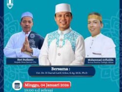 Desa Santan Ulu Siap Gelar Tabligh Akbar Sambut Isra Mi’raj dan Ramadhan, Hadirkan Ustadz Das’ad Latif.