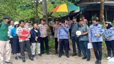 Pemilik Lahan Menang Perkara, PN Samarinda Lakukan Konstatering Objek Eksekusi di Air Hitam.