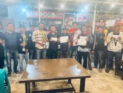 Adu Strategi hingga Dini Hari, Turnamen Silaturahmi Domino Antar Gardu se-Samarinda Tuntas Digelar.