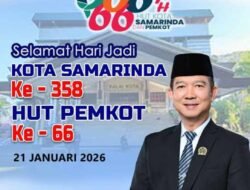 Peringati HUT Samarinda dan Pemkot, Viktor Yuan Dorong Pembangunan Berpihak Rakyat.