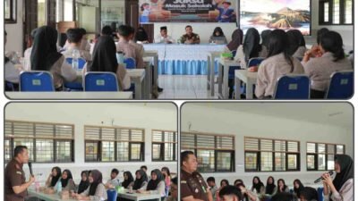 Kejati Kaltim Gelar Jaksa Masuk Sekolah di SMAN 6 Samarinda, Tanamkan Kesadaran Hukum Sejak Dini.