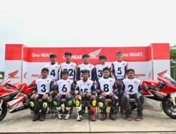Siap Mengaspal di Lintasan Dunia, 10 Pebalap Muda Terpilih di Astra Honda Racing School 2026.