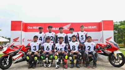 Siap Mengaspal di Lintasan Dunia, 10 Pebalap Muda Terpilih di Astra Honda Racing School 2026.