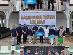 Perkuat Kepedulian Sosial, SPJM Salurkan Donasi Rp56 Juta untuk Rumah Ibadah.