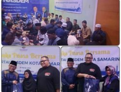 NasDem Samarinda Gelar Bukber Ramadan, Salurkan Sembako dan Modal Usaha untuk DPC.