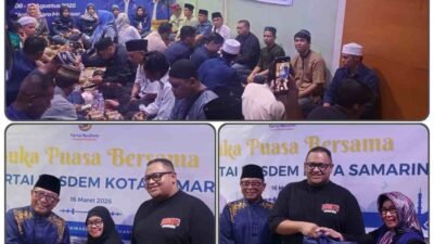 NasDem Samarinda Gelar Bukber Ramadan, Salurkan Sembako dan Modal Usaha untuk DPC.