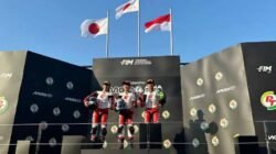 Taklukkan Tikungan Akhir, Bintang Kibarkan Merah Putih di Moto4 Asia Cup Buriram.