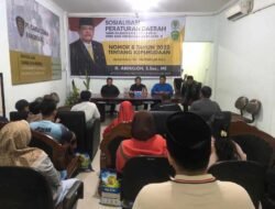 Ketua Komisi III DPRD Kaltim H. Abdulloh Sosialisasikan Perda Kepemudaan di Batu Ampar Balikpapan.