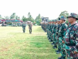 Danrem 091/ASN Tutup TMMD Ke-127 di Kubar, Infrastruktur Desa dan Program Sosial Rampung.