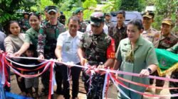 Rumah Baru dari Program TMMD, Keluarga Herwanto Tak Kuasa Tahan Haru Saat Dikunjungi Danrem 091/ASN.