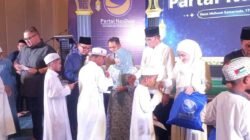 DPW Partai NasDem Kaltim Gelar Bukber dan Santuni Ratusan Anak Yatim Piatu di Samarinda.