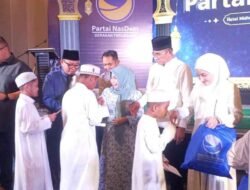 DPW Partai NasDem Kaltim Gelar Bukber dan Santuni Ratusan Anak Yatim Piatu di Samarinda.