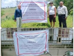 Diduga Intimidasi dan Serobot Lahan, Oknum Polisi di Kukar Dituding Pindahkan Spanduk Warga Diam-Diam.