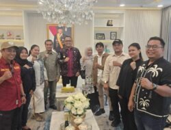 Wagub Seno Aji Sambut Hangat PJI, Siap Dukung Program Kerja dan Peningkatan SDM Pers.