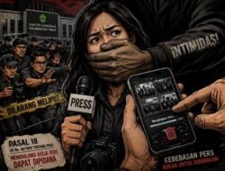Aksi 214 Berujung Represi: Wartawan Diintimidasi, Ponsel Dirampas di Kantor Gubernur Kaltim.