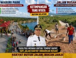 Swadaya di Tengah Pembiaran Pemerintah, Warga Buton Selatan Tambal Jalan yang Diabaikan.