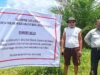 Oknum Polisi Diduga Klaim Lahan Warga di Kota Bangun Darat, Pemilik Pasang Spanduk Larangan Aktivitas.