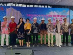 Groundbreaking Hotel Courtyard by Marriott Digelar, Proyek Hotel Bertaraf Internasional Mulai Dibangun di Samarinda.
