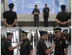 Kajati Kaltim Lantik Kajari PPU dan Aspidum Baru, Tekankan Integritas Penegakan Hukum.
