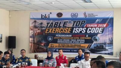 Hadapi Ancaman Keamanan Laut, KKT Gandeng KSOP hingga TNI AL dalam Simulasi ISPS Code.