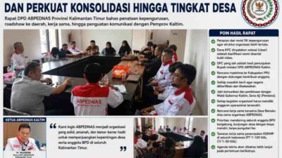 ABPEDNAS Kaltim Perkuat Langkah Organisasi, Siapkan Kolaborasi dan Program Desa.