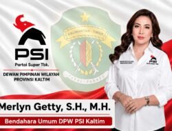 PSI Kaltim Gaet Tokoh Perempuan, Merlyn Getty Resmi Jabat Bendahara Umum DPW.