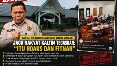 Viral Isu Konspirasi Demo 215, Ketua DPP Jaga Rakyat Kaltim Tegaskan: “Itu Hoaks dan Fitnah”.