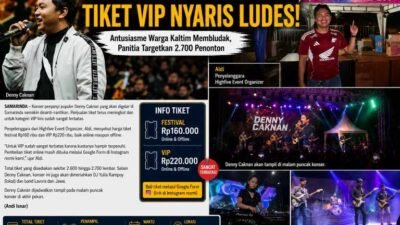 Antusiasme Membludak! Tiket VIP Konser Denny Caknan Hampir Sold Out.