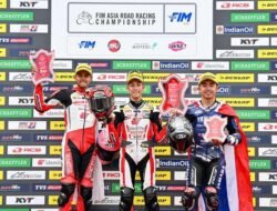 CBR Series Melesat Kencang, AHRT Borong Tiga Podium ARRC Motegi.