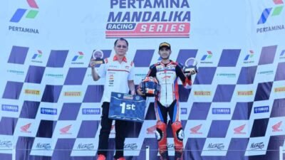 Astra Motor Racing Team Borong 9 Podium di Mandalika Racing Series Ronde 2, Andi Gilang Sumbang 4 Podium.