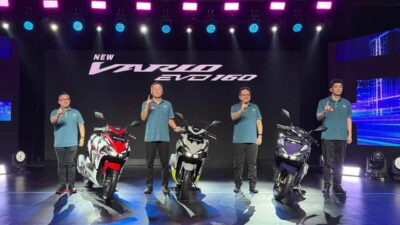 Evolusi Terbaru, AHM Hadirkan Skutik Sporti New Honda Vario Evo 160