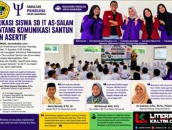 Mahasiswa Psikologi Untag Samarinda Edukasi Siswa SD IT As-Salam tentang Komunikasi Santun dan Asertif.