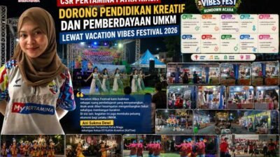 CSR Pertamina Patra Niaga Melalui Vacation Vibes Festival 2026 Bangun Generasi Kreatif, Lestarikan Budaya, dan Perkuat Ekonomi UMKM