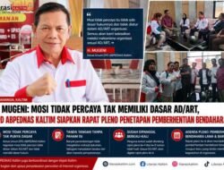 H. Mugeni: Mosi Tidak Percaya Tak Memiliki Dasar AD/ART, DPD ABPEDNAS Kaltim Siapkan Rapat Pleno Penetapan Pemberhentian Bendahara.